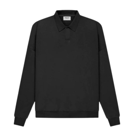 Fear of God ESSENTIALS Long Sleeve Polo Sweatshirt