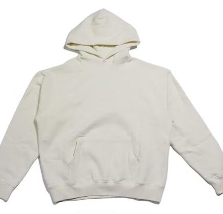 Fear of God Essentials Graphic Pullover Hoodie Cream